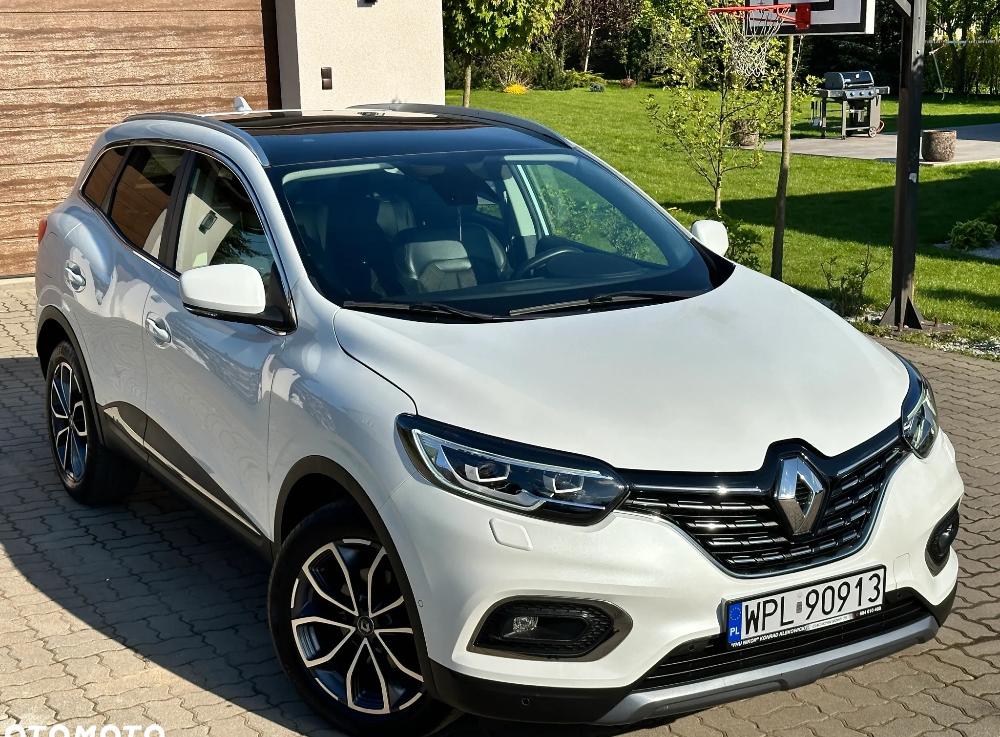 Renault Kadjar cena 83700 przebieg: 52273, rok produkcji 2020 z Płock małe 704